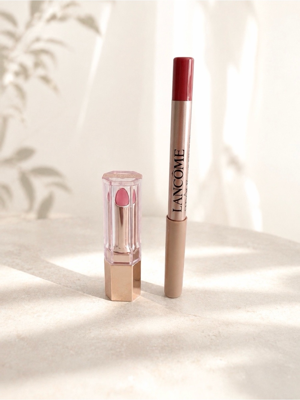Lancôme Lip Idôle Mini Duo Butterglow 10 + Lip Shaper 53 Tea Is Hot
